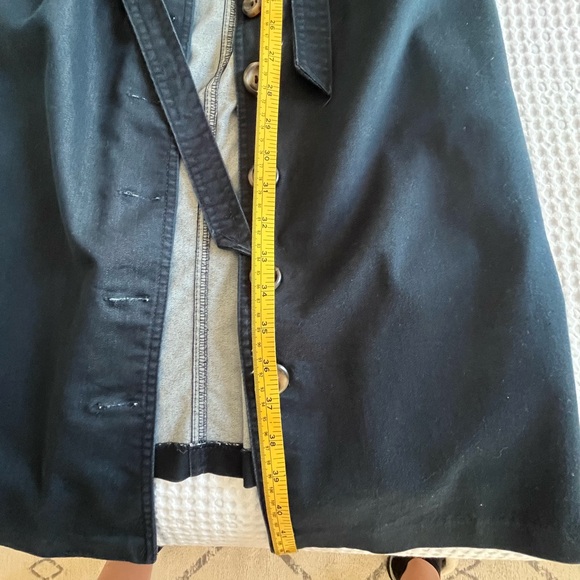 Blue denim button down dress - Picture 7 of 7